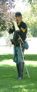 Sgt Kilgore - Keeps an eye out for those Rebels